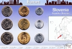 Словения набор 9 монет 1992-2004