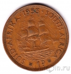 Южная Африка 1 пенни 1953
