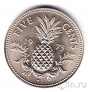 Багамские острова 5 центов 1973