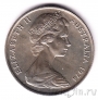 Австралия 10 центов 1974
