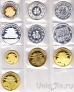 КНДР набор жетонов и монет 
