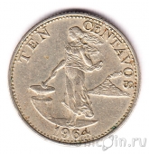Филиппины 10 сентаво 1964