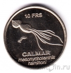 Земля Адели 10 франков 2011 Кальмар