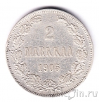 Финляндия 2 марки 1905