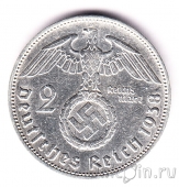 Германия 2 марки 1938 (F)