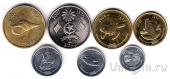 Мальдивы набор 7 монет 2007-2012