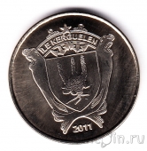 Острова Кергелен 20 франков 2011 Морской котик