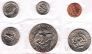 США набор 6 монет 1977 (D)