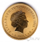 Австралия 1 доллар 2011 Нелли Мельба