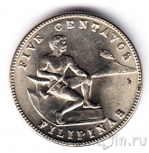 Филиппины 5 сентаво 1945 (S)