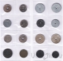 Подборка монет Бельгии (16 монет)