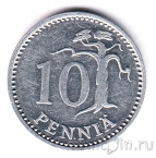 Финляндия 10 пенни 1988