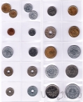 Подборка монет Франции (22 монеты)