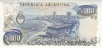Аргентина 5000 песо 1977-1983