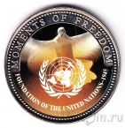 Либерия 10 долларов 2001 ООН