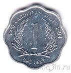 Восточно-Карибские Территории 1 цент 1994