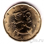 Финляндия 20 евроцентов 2015