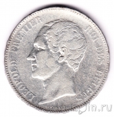 Бельгия 5 франков 1850