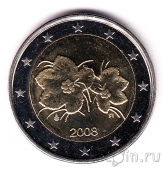 Финляндия 2 евро 2008