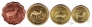 Дарфур набор 4 монеты 2008