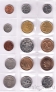 Подборка монет Бельгии (15 монет)