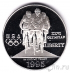 США 1 доллар 1995 Олимпийские игры (Велоспорт)
