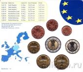 Германия набор евро 2003 в буклете (G)