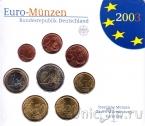 Германия набор евро 2003 в буклете (G)