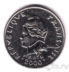 Французская Полинезия 10 франков 2000
