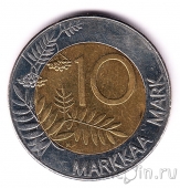 Финляндия 10 марок 1995