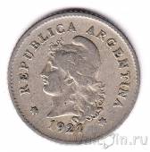 Аргентина 10 сентаво 1921