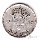 Швеция 25 оре 1938