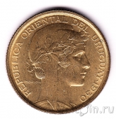 Уругвай 10 сентесимо 1930 Пума (UNC)
