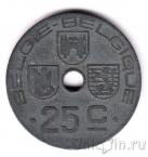 Бельгия 25 сантимов 1943 (BELGIE-BELGIQUE)
