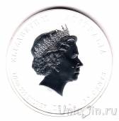 Австралия 50 центов 2010 Год тигра
