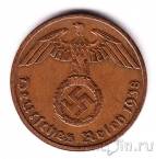 Германия 1 пфенниг 1938 (A)