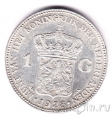 Нидерланды 1 гульден 1928