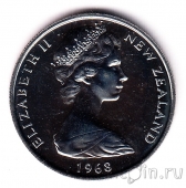 Новая Зеландия 10 центов - 1 шиллинг 1968
