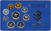 Хорватия набор 9 монет 2006 (proof)
