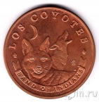 Резервация Лос-Койотес 5 долларов 2013 Рыжая рысь