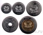 Папуа-Новая Гвинея набор 5 монет 2005-2010