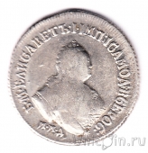 Россия монета полуполтинник 1752 ММД Е