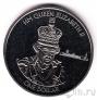 Британские Виргинские острова 1 доллар 2015 Королева Елизавета II