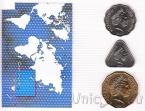 Острова Кука набор 3 монеты 2003