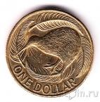Новая Зеландия 1 доллар 2005