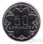 Центральноафриканские штаты 50 франков 1980