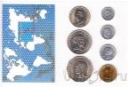Филиппины набор 7 монет 1983-93