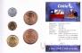 Чили набор 5 монет 1992-2001