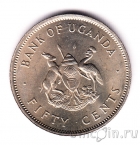 Уганда 50 центов 1966