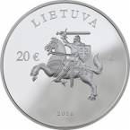 Литва 20 евро 2016 25 лет вступление в ООН